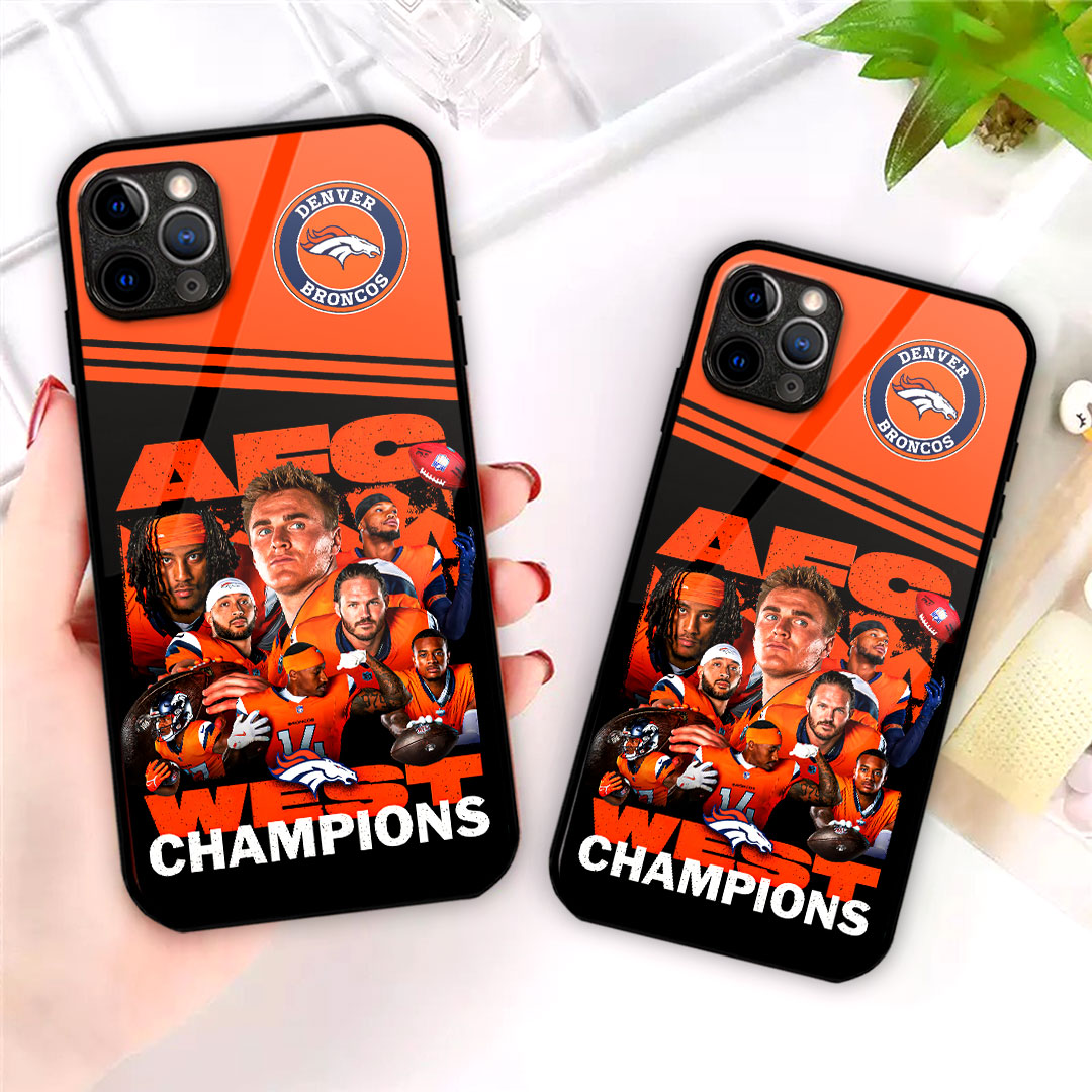 Denver Broncos 2025 AFC West Champions Phone Case – HOATT15402