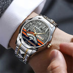 Denver Broncos Alloy Luxury Quartz Watch – TANTN19405