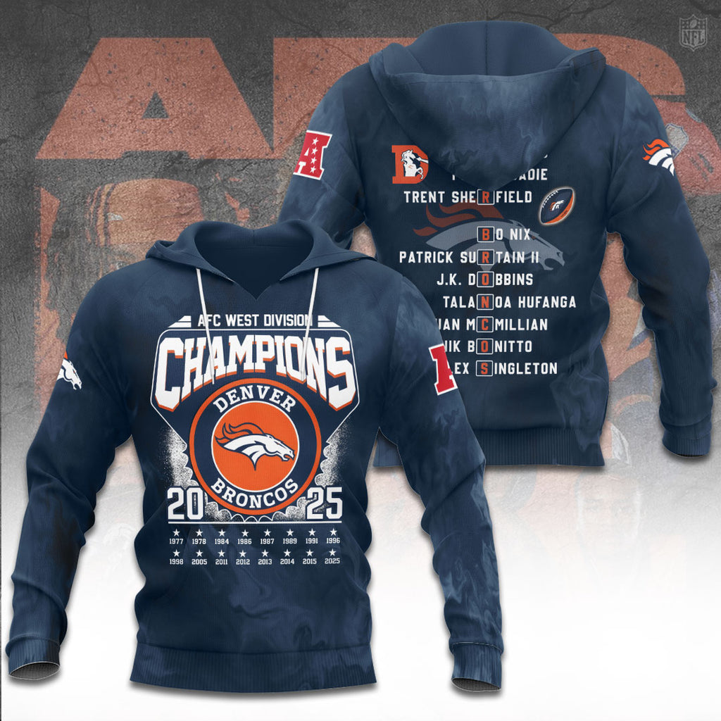 Denver Broncos 3D Apparel – TANTN19772