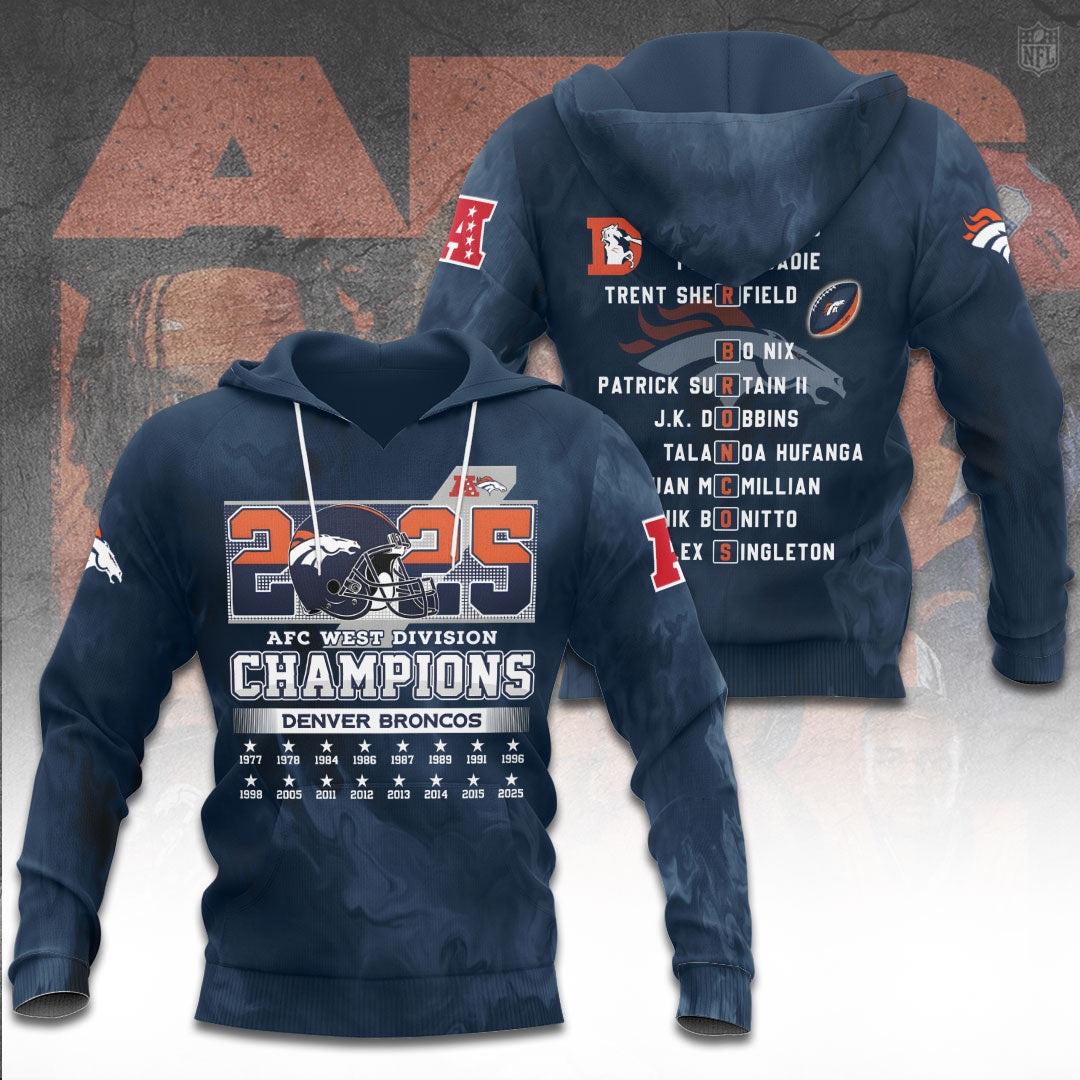 Denver Broncos 3D Apparel – TANTN19773