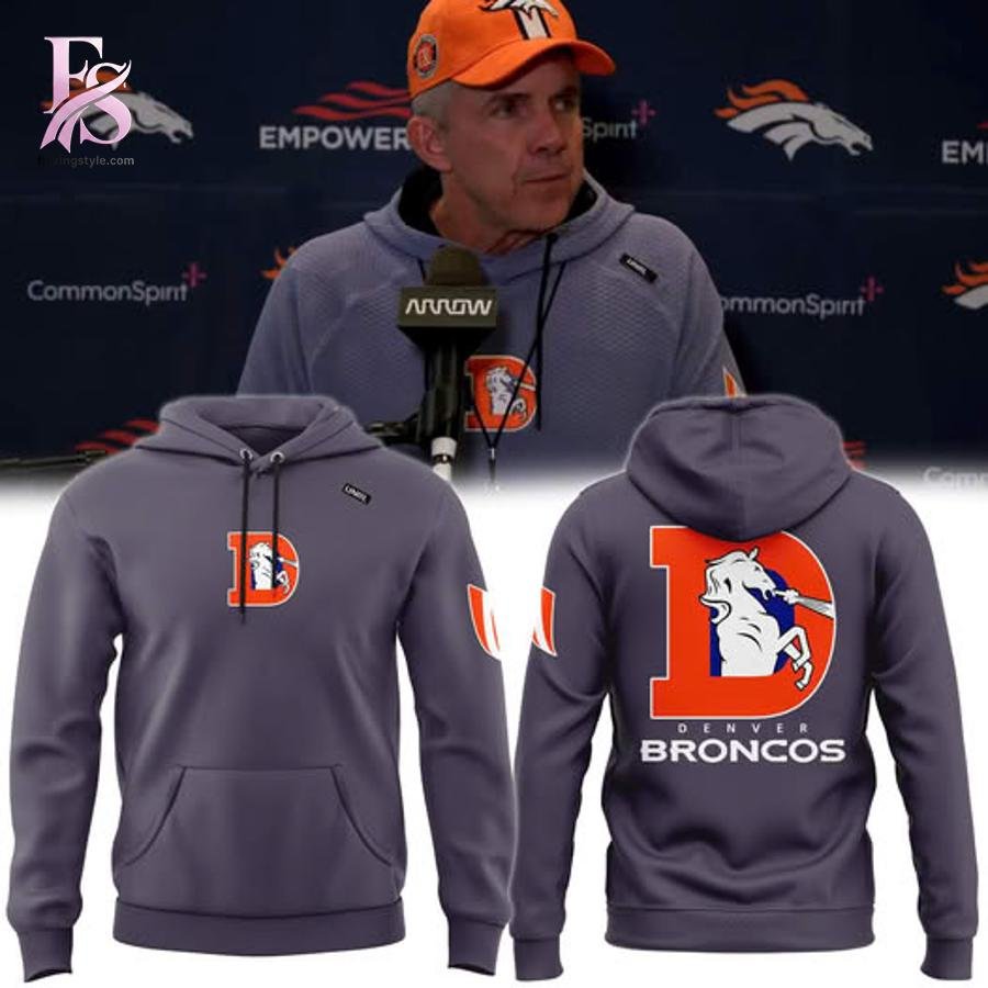 Denver Broncos Sean Payton Coach Hoodie