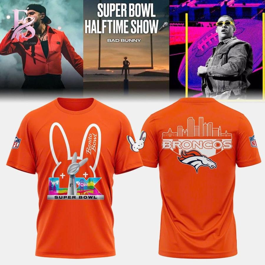 Denver Broncos ‘Super Bowl x Bad Bunny 2026 Sweatshirt