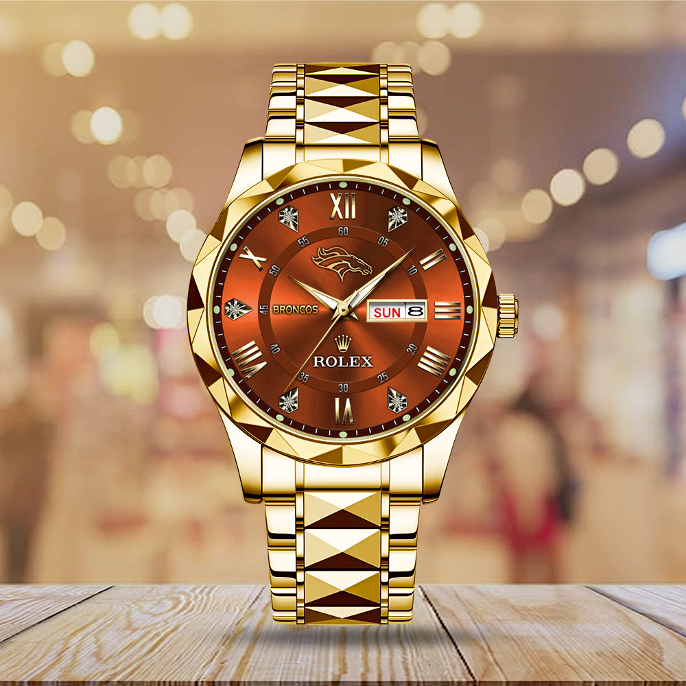 Denver Broncos x Rolex Alloy Luxury Quartz Watch – MAITM13391
