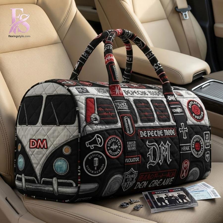 Depeche Mode Quilted Duffle Bag