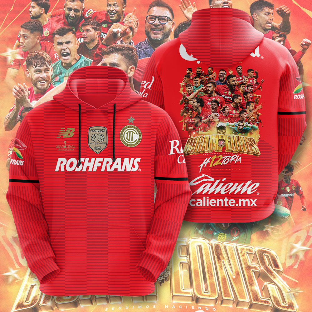 Deportivo Toluca F.C 3D Apparel – TMTHU2640