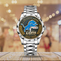 Detroit Lions 95th Anniversary Alloy Luxury Quartz Watch – MAITM12944