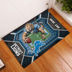Detroit Lions Custom Doormat – HOATT12618