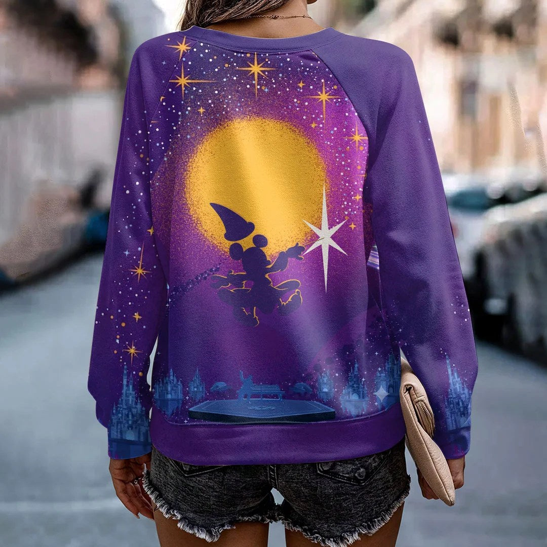 Disney D23 2026 Round Neck Raglan Sleeve Sweatshirt – HOATT20477