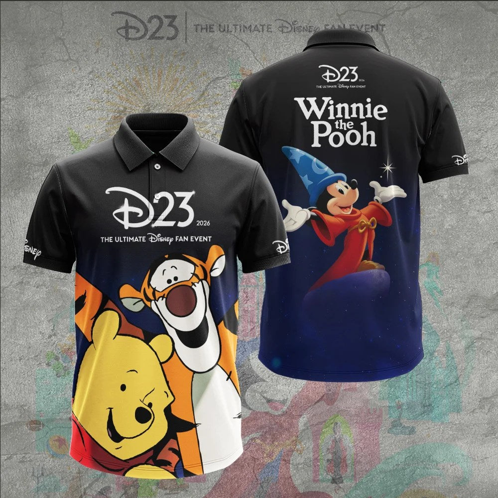 Disney D23 x Winnie-the-Pooh 2026 3D Apparel – GNE8227