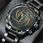 Doctor Who: New Era 20th Anniversary Black Stainless Steel Watch – TANTN20031
