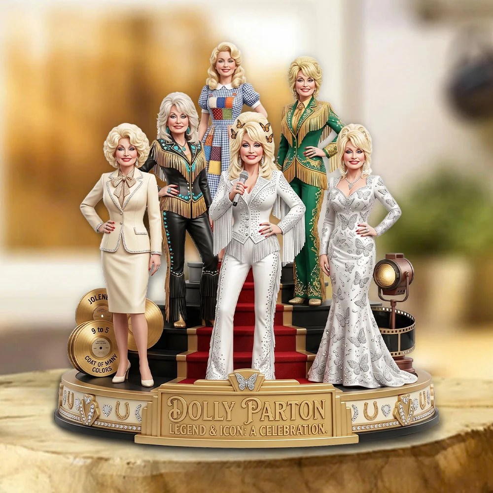 Dolly Parton Custom Shape Acrylic Plaque – TMTHU8676