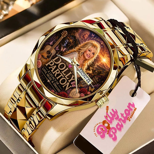 Dolly Parton Alloy Luxury Quartz Watch – TMTHU8950