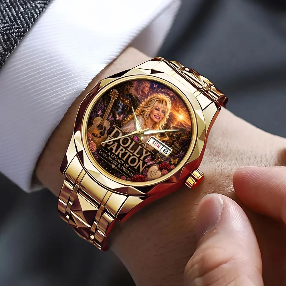 Dolly Parton Alloy Luxury Quartz Watch – TMTHU8950