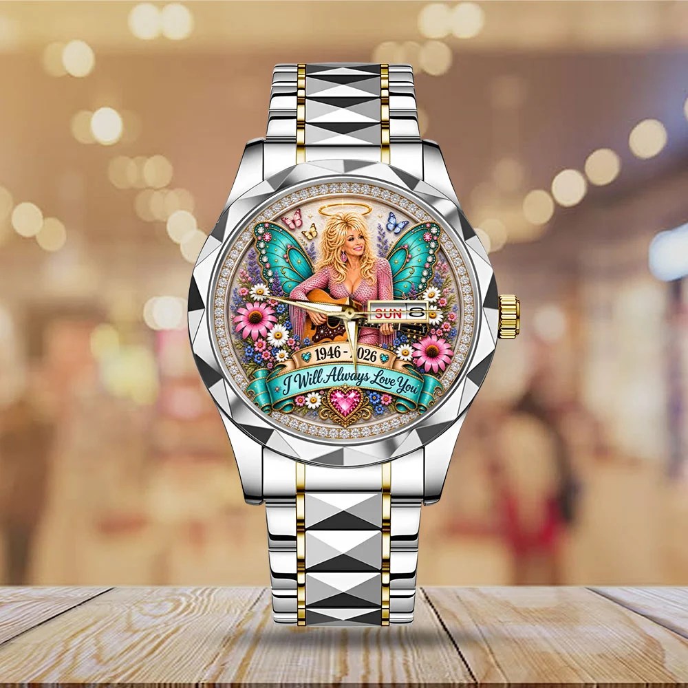 Dolly Parton Alloy Luxury Quartz Watch – TMTHU9028