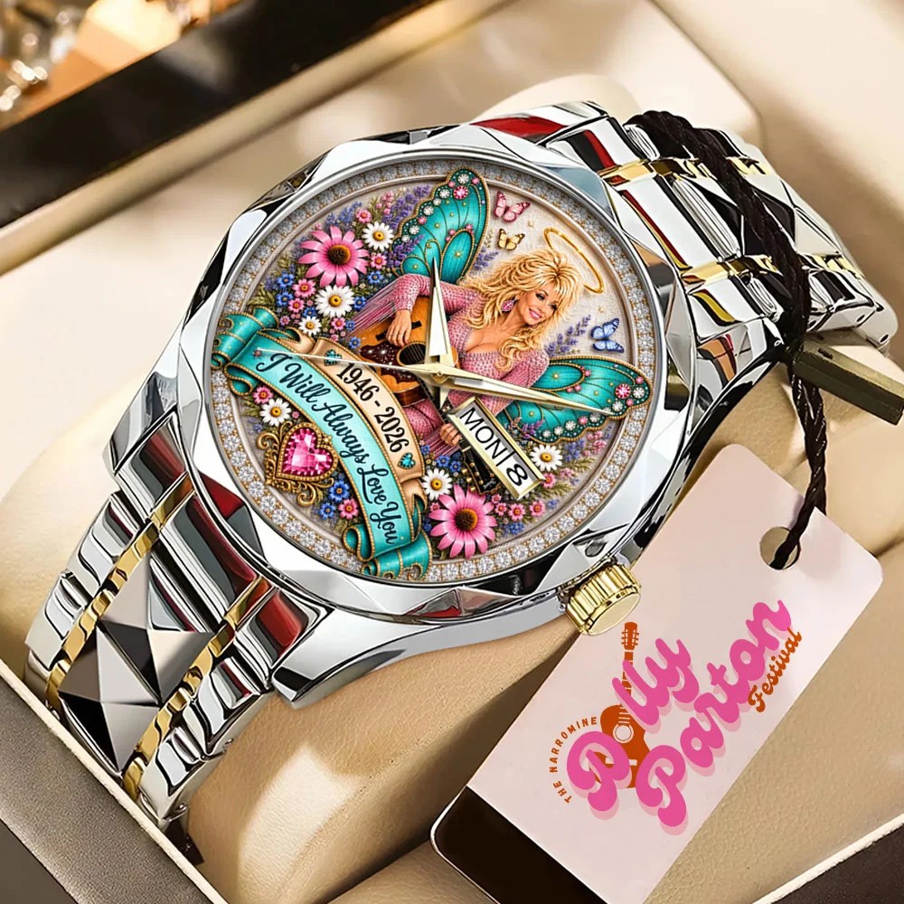 Dolly Parton Alloy Luxury Quartz Watch – TMTHU9028