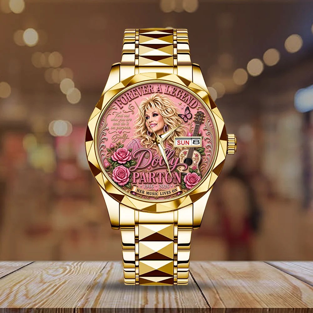 Dolly Parton Alloy Luxury Quartz Watch – TMTHU9030