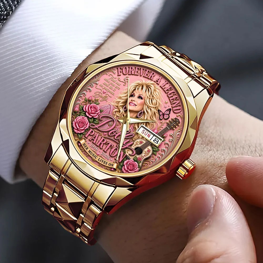 Dolly Parton Alloy Luxury Quartz Watch – TMTHU9030