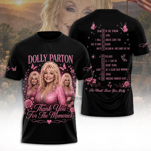 Dolly Parton 3D Apparel – TANTN25227