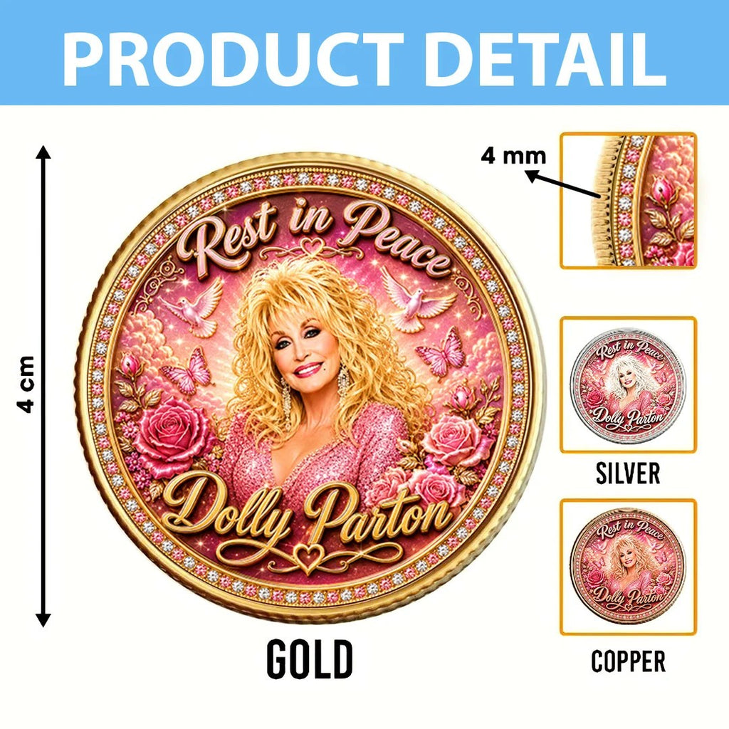 Dolly Parton Commemorative Coin – HOATT20726