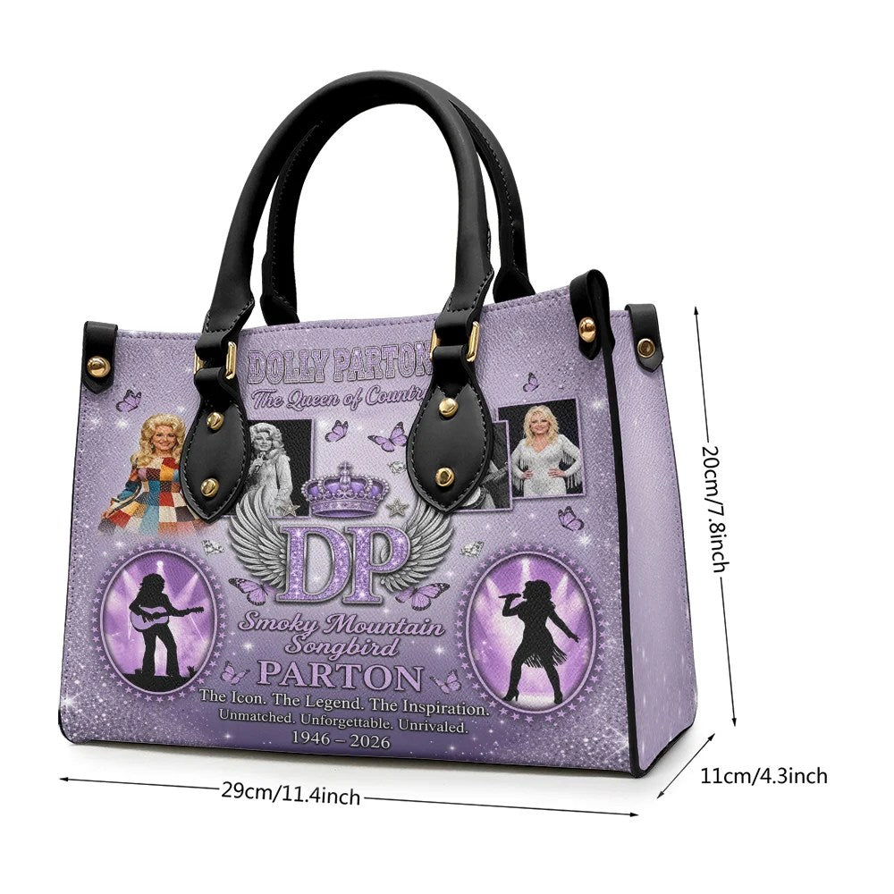Dolly Parton Leather HandBag – TMTHU8886