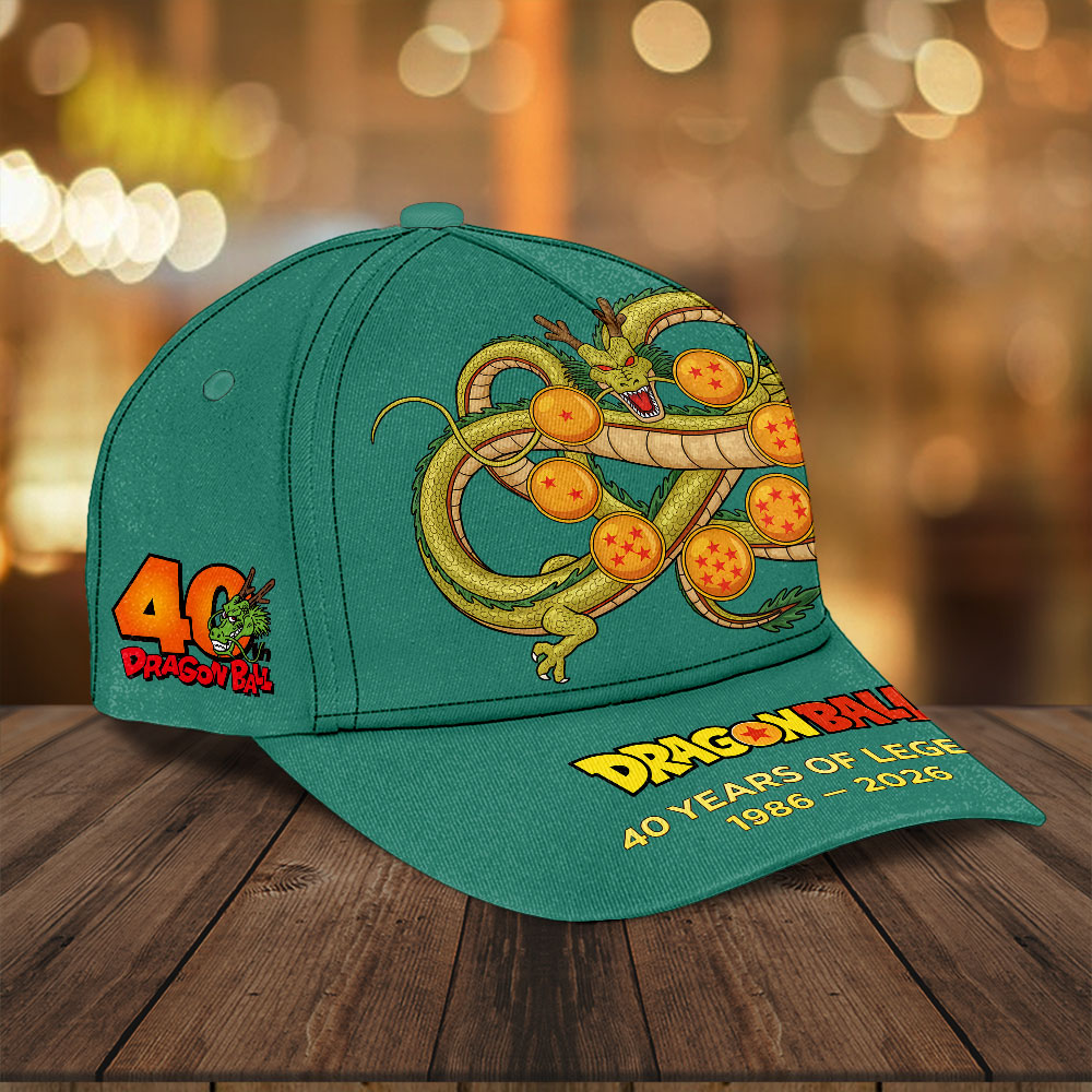 Dragon Ball 40th Anniversary 2026 Classic Cap – TANTN20925