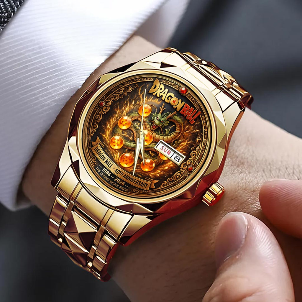 Dragon Ball 40th Anniversary Alloy Luxury Quartz Watch – HOATT16108