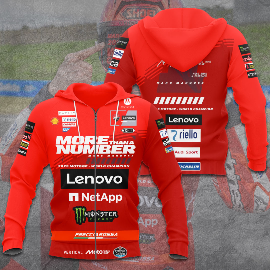 Ducati Lenovo Team x Marc Marquez 3D Apparel – TANTN16953