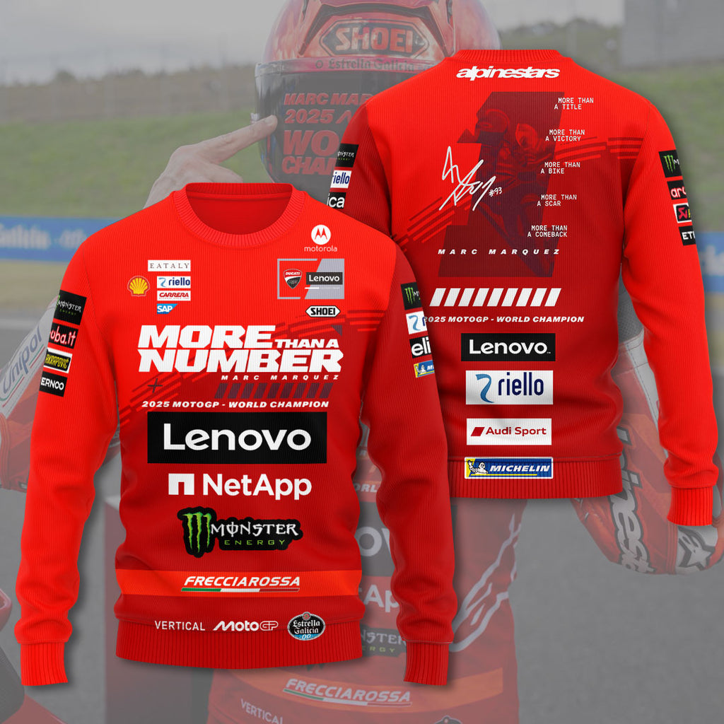 Ducati Lenovo Team x Marc Marquez 3D Apparel – TANTN16953