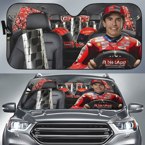 Ducati Lenovo Team x Marc Márquez Auto Sun Shade – TANTN16945