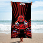 Ducati Lenovo Team x Marc Márquez Rectangle Beach Towel – TANTN 11550