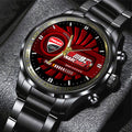Ducati Lenovo Team x Marc Márquez Black Stainless Steel Watch – MAITM 10285