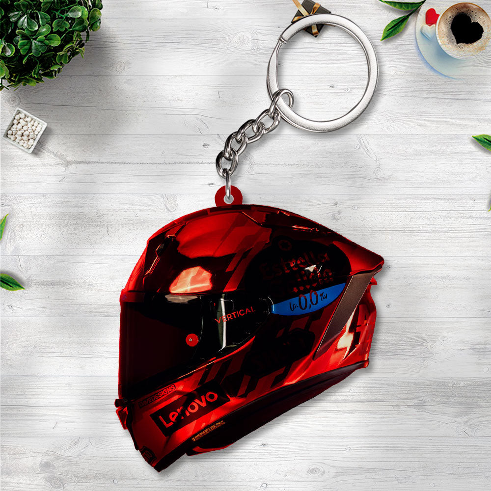 Ducati Lenovo Team x Marc Márquez Custom Shape 2-sided Keychain – TANTN17113
