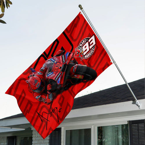 Ducati Lenovo Team x Marc Márquez 3D House Flag – HOATT 9423