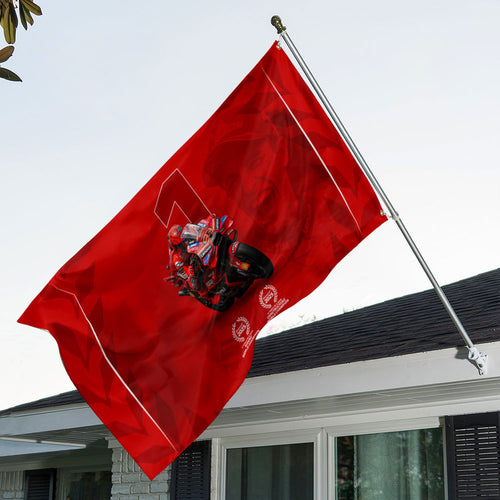 Ducati Lenovo Team x Marc Marquez 3D Double-side House Flag – TANTN16928