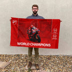 Ducati Lenovo Team x Marc Márquez 3D Double-side House Flag – TANTN16958