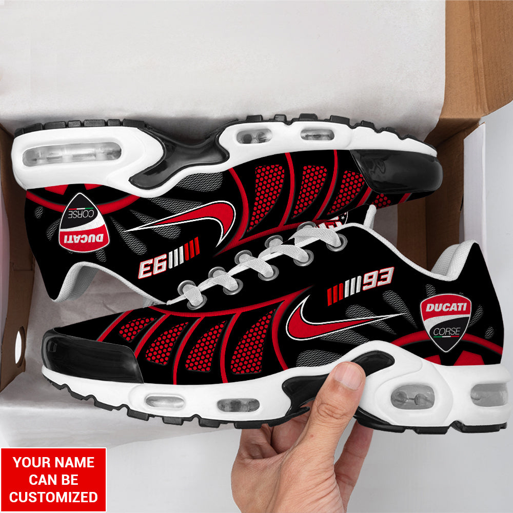 Personalized Ducati Lenovo Team x Marc Marquez Air Max Shoes – TANTN 11601