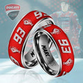 Ducati Lenovo Team x Marc Márquez Custom Alloy Ring – HOATT13237