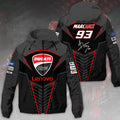 Ducati Lenovo Team x Marc Márquez 3D Windbreaker Jacket – HOATT 9204