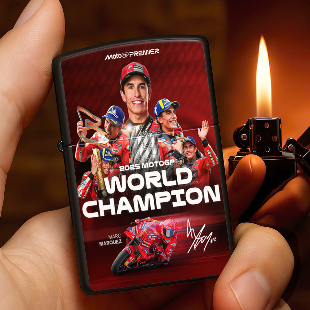 Ducati Lenovo Team x Marc Márquez Zippo Lighter Case (No Insert) – TANTN16966