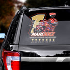Ducati Lenovo Team x Marc Márquez 2025 World Champion 3D Car Sticker – HOATT13502