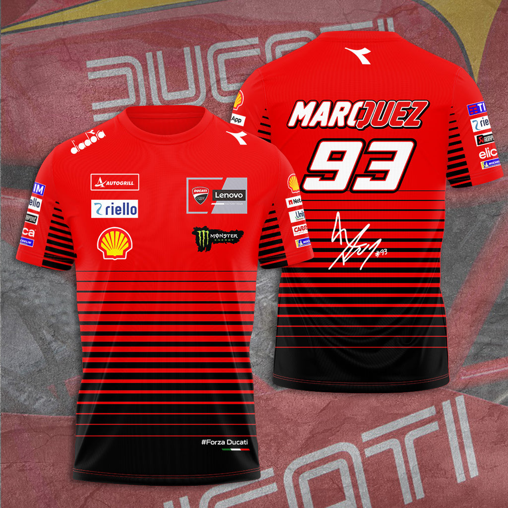 Ducati Lenovo Team x Marc Marquez 3D Apparel – TANTN 11365