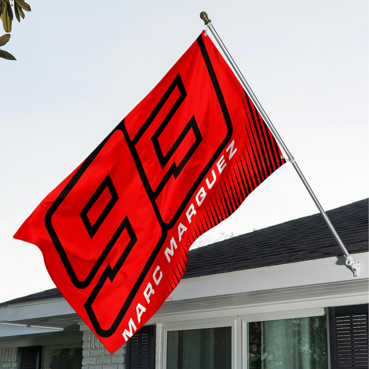 Ducati Lenovo Team x Marc Márquez 3D House Flag – TANTN 11524