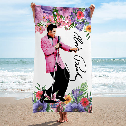 Elvis Presley Rectangle Beach Towel – MAITM 7864