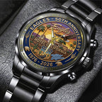 Eagles 50th Anniversary Black Stainless Steel Watch – TANTN24794