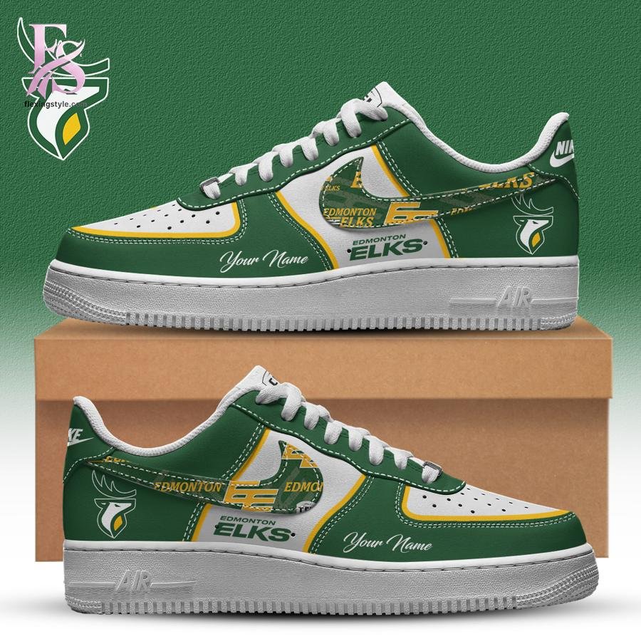 Edmonton Elks Air Force Shoes