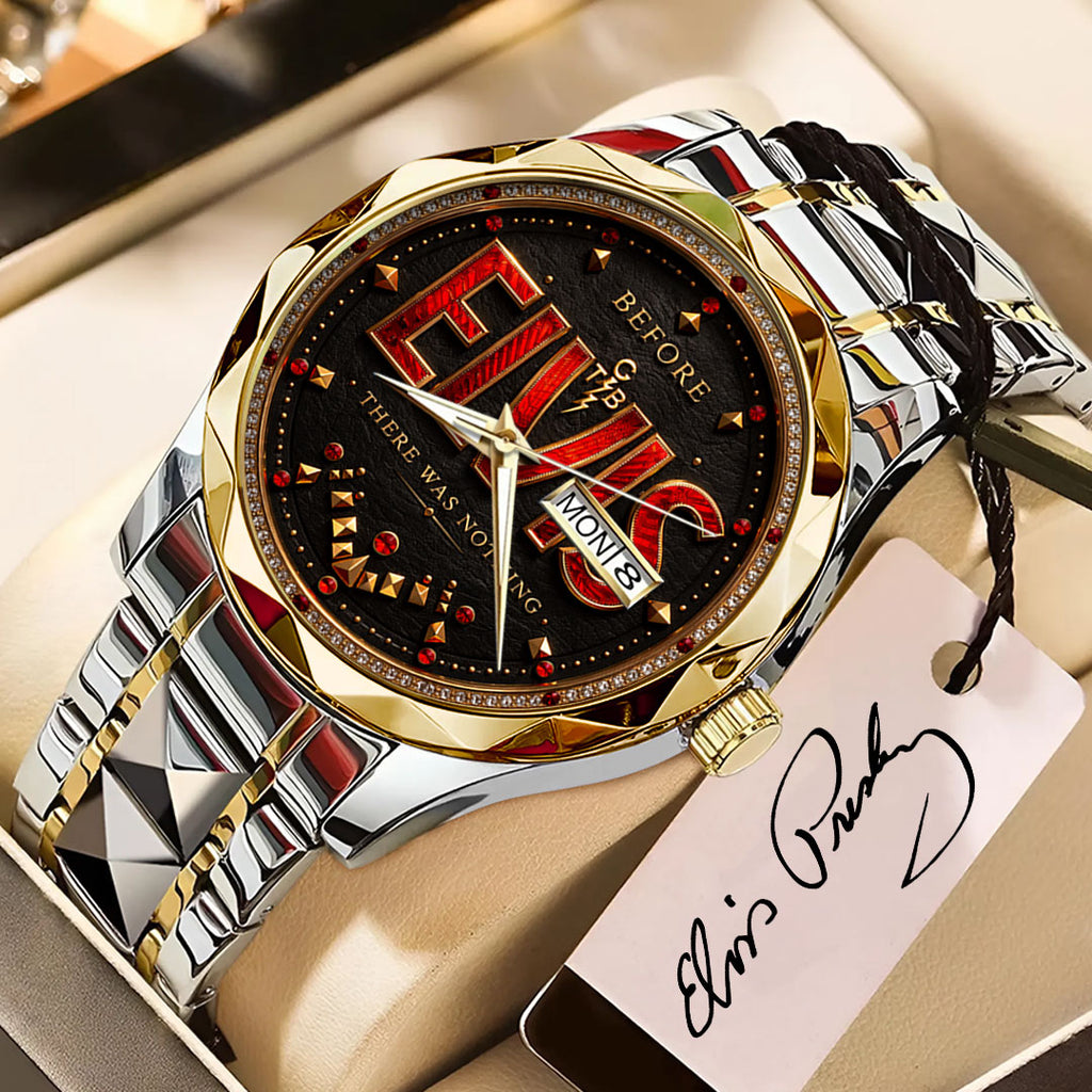 Elvis Presley Alloy Luxury Quartz Watch – VANDH5118
