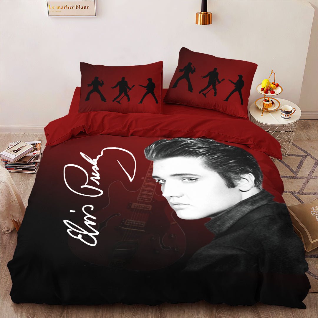 Elvis Presley 3-Piece Duvet Bedding Set – VANDH 1192