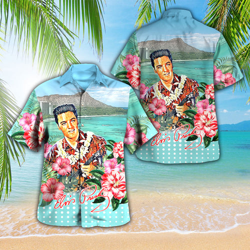 Elvis Presley 3D Hawaiian Apparel – VANDH 920
