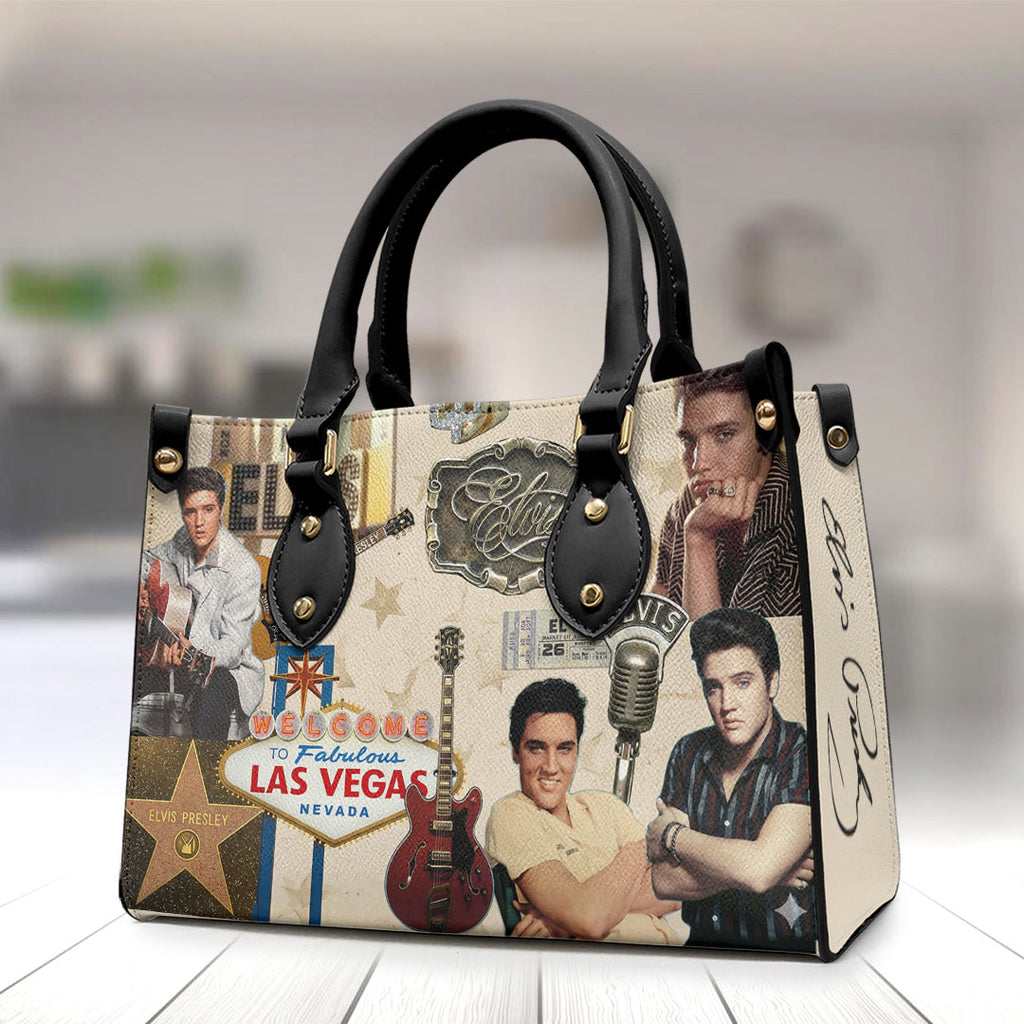 Elvis Presley Leather HandBag – VANDH5143