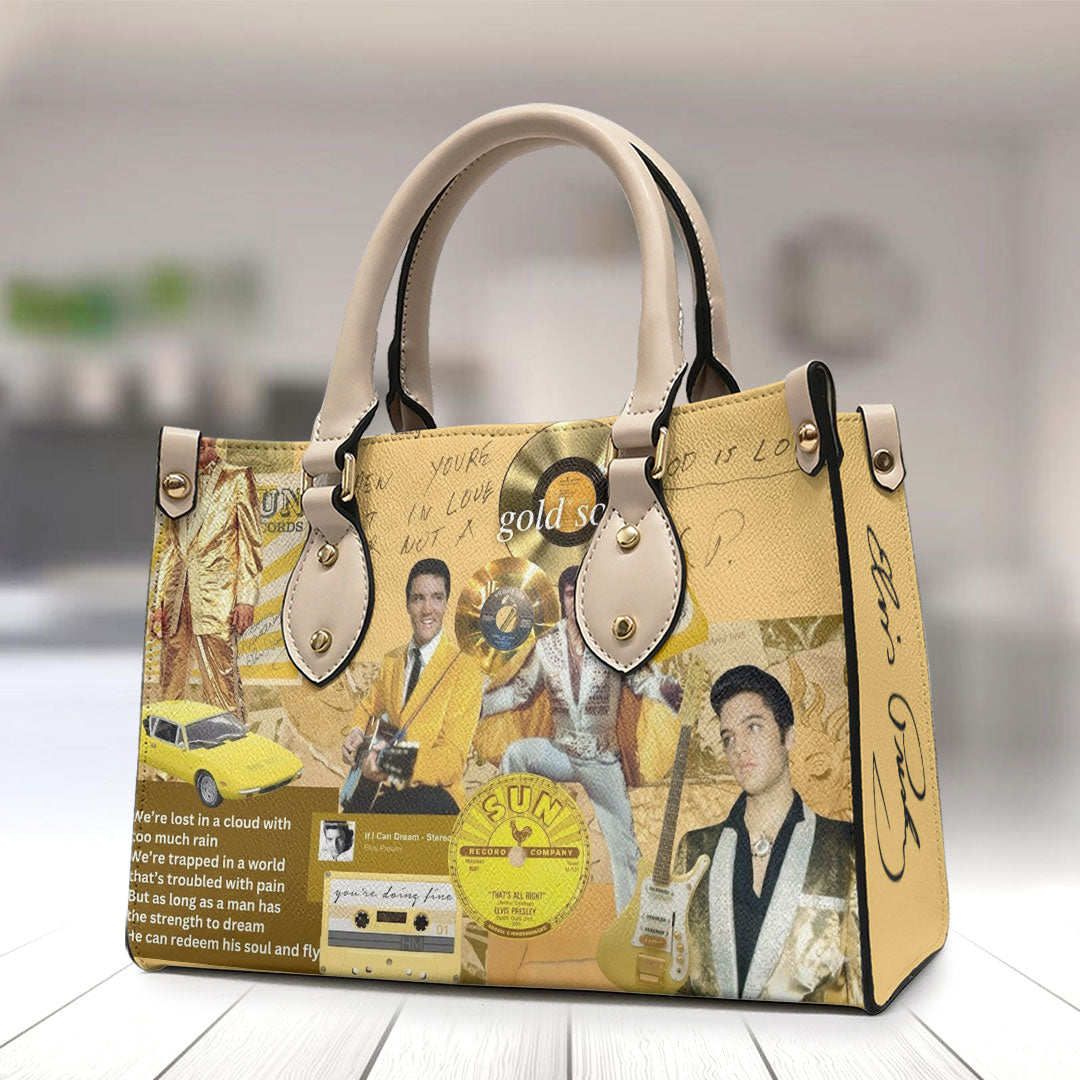 Elvis Presley Leather HandBag – VANDH5144